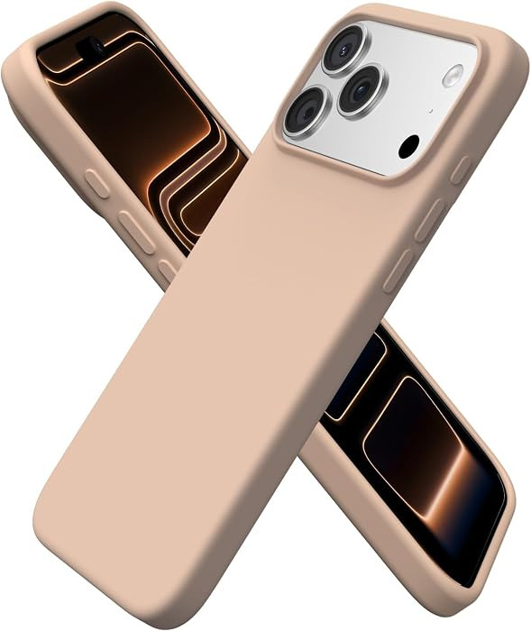 ORNARTO for iPhone 17 Pro Max Case, Liquid Silicone, Nude Taupe | Amazon (US)