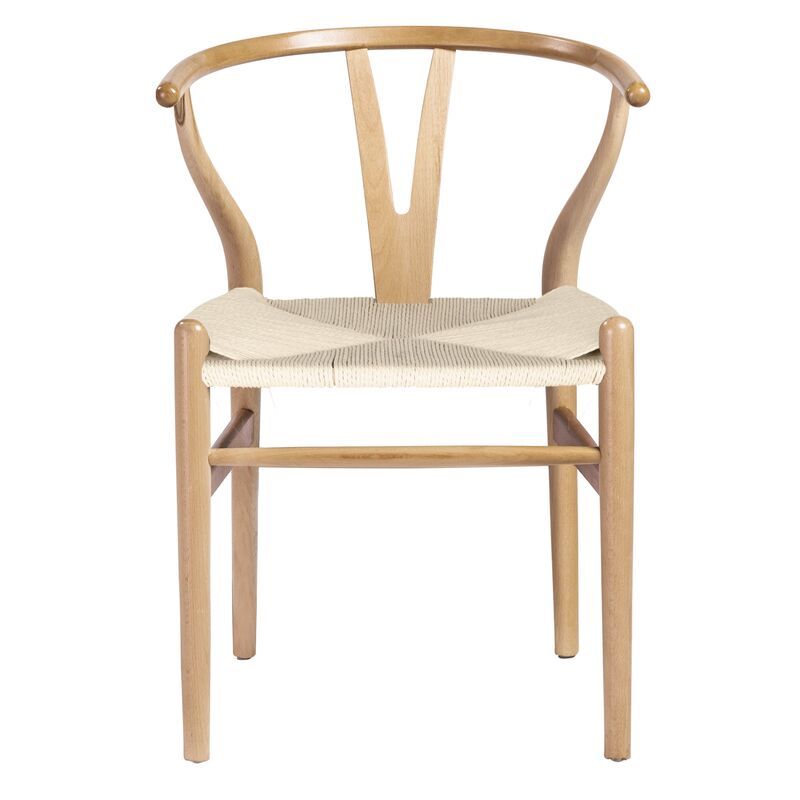 S/2 Nina Side Chairs, Natural | One Kings Lane