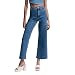 Women's Wide Leg Jeans High Waisted Stretchy Trendy Casual Versatile Work Denim Pants Trousers 2025 | Amazon (US)