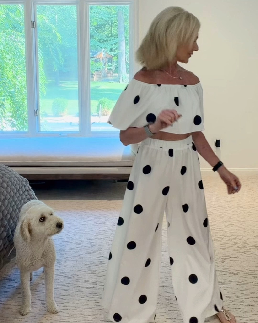 I took this two piece outfit for a spin today. I bought it for an upcoming trip to Italy, but I needed to see how it felt first. Good news… I loved it! 💕✨ It was perfect for a lunch with girlfriends! Next stop, the Amalfi coast!🍋

#LTKdayinmylife #LTKootd #LTKTravel