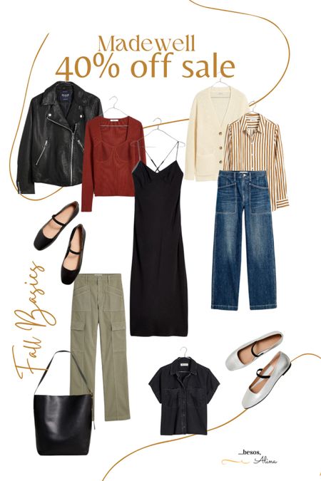 What I ordered during the Madewell sale such good fall basics can’t wait to try them on especially the ballet flats and the cute tops 
