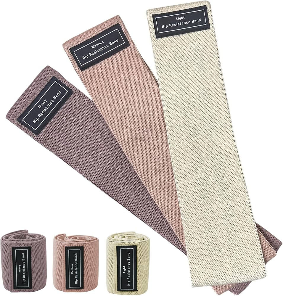 Resistance Bands Sets Portable Exercise Loops for Legs and Hip 3 Resistance Level Workout Weight ... | Amazon (CA)