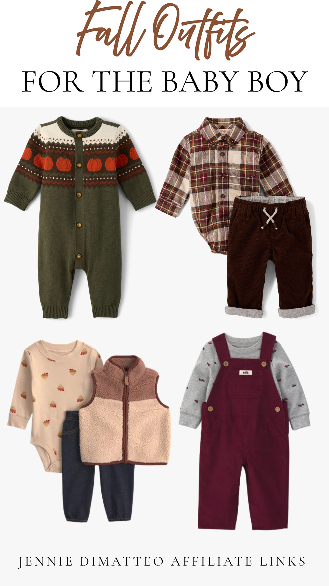 Fall outfits for the baby boy 🤎🍂 The cutest little layers, plaids & cozy sets for all the fall days ahead!

#BabyBoyStyle #BabyBoyFashion #FallBabyStyle #BabyBoyOutfits #FallOutfits #BabyFashion #ToddlerStyle #FallFashion #LTKKids #LTKFamily 

 #LTKootd #LTKBaby #LTKKids