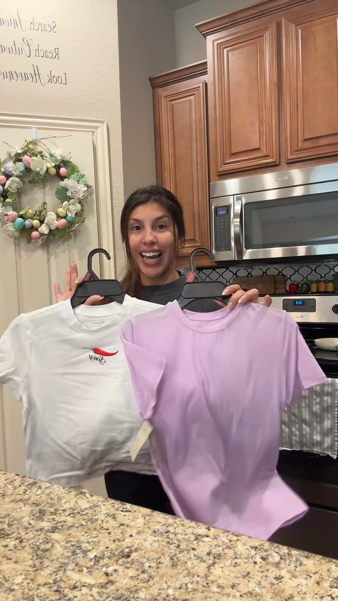 Walmart run = cutest summer tees ☀️🛒 Affordable, comfy, and too good to pass up. Which one’s your fave? 👀 #WalmartFinds #SummerTees #AffordableStyle