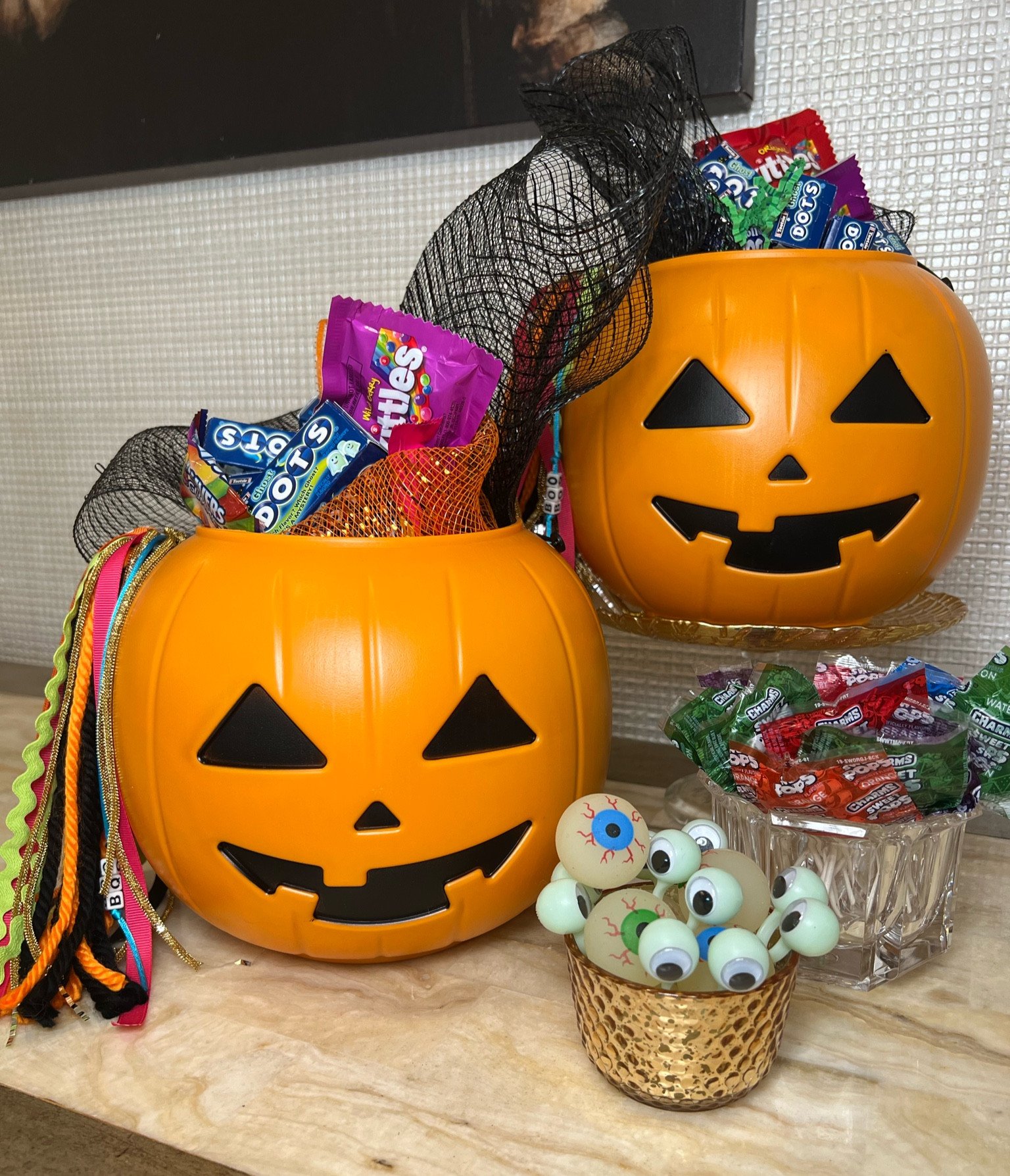 Boo buckets! I love these as a centerpiece for your Halloween table. Also, perfect as a trick-or-treat bag! 

#LTKSeasonal #LTKHalloween #LTKHoliday