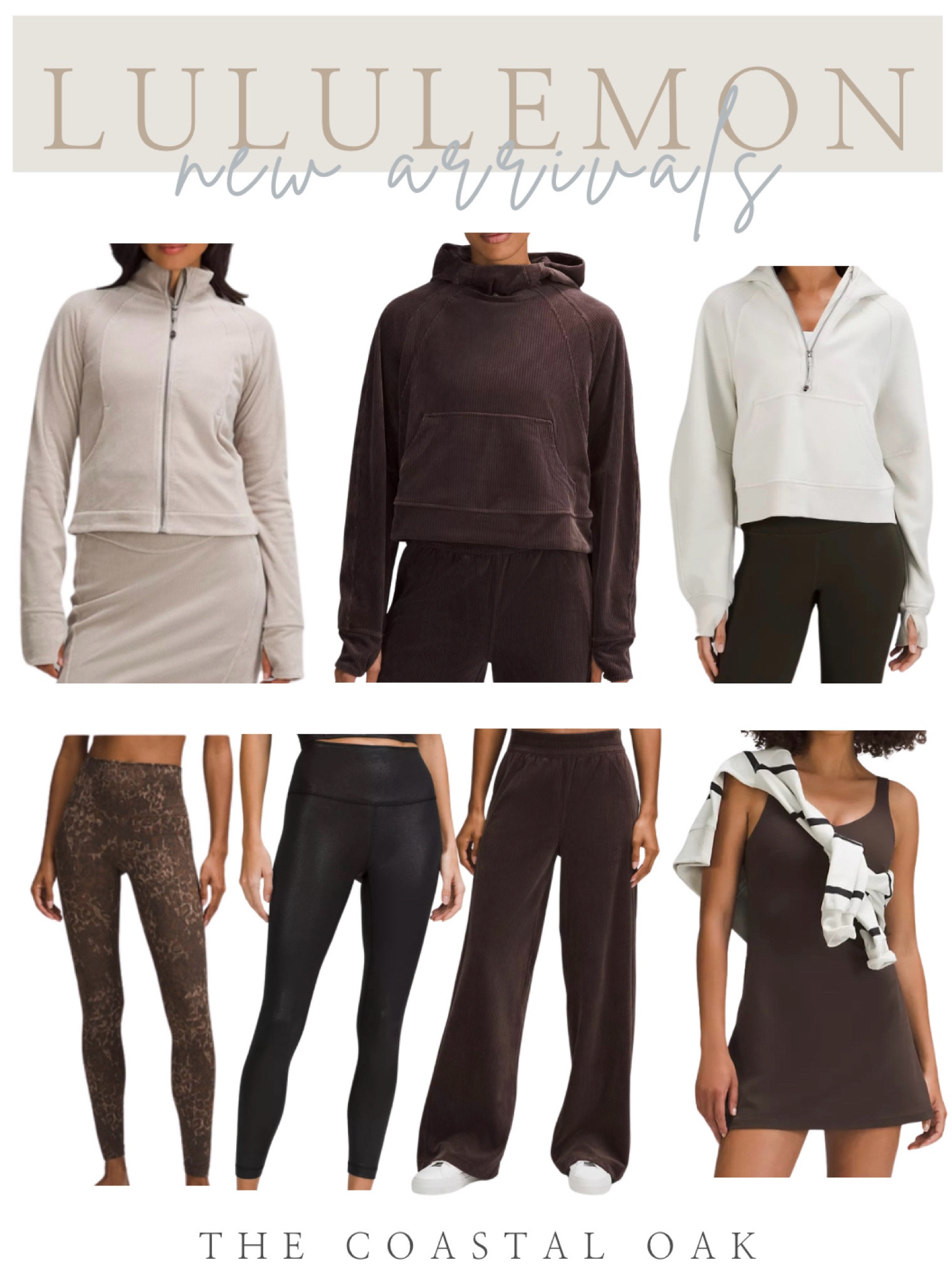 Lululemon new arrivals! Love these neutral pieces  

#LTKtravel #LTKstyletip