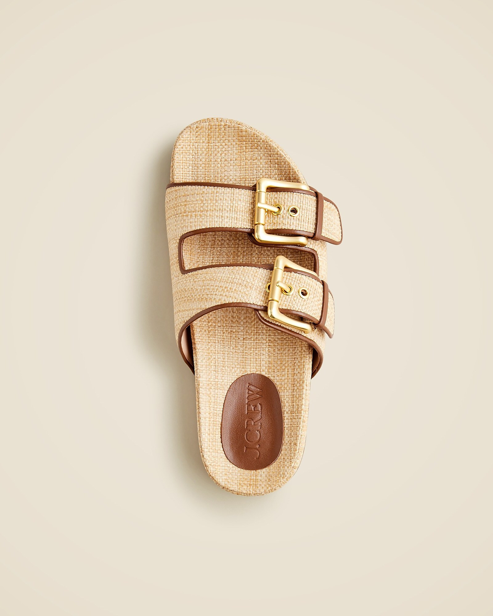 Marlow sandals in raffia | J. Crew US