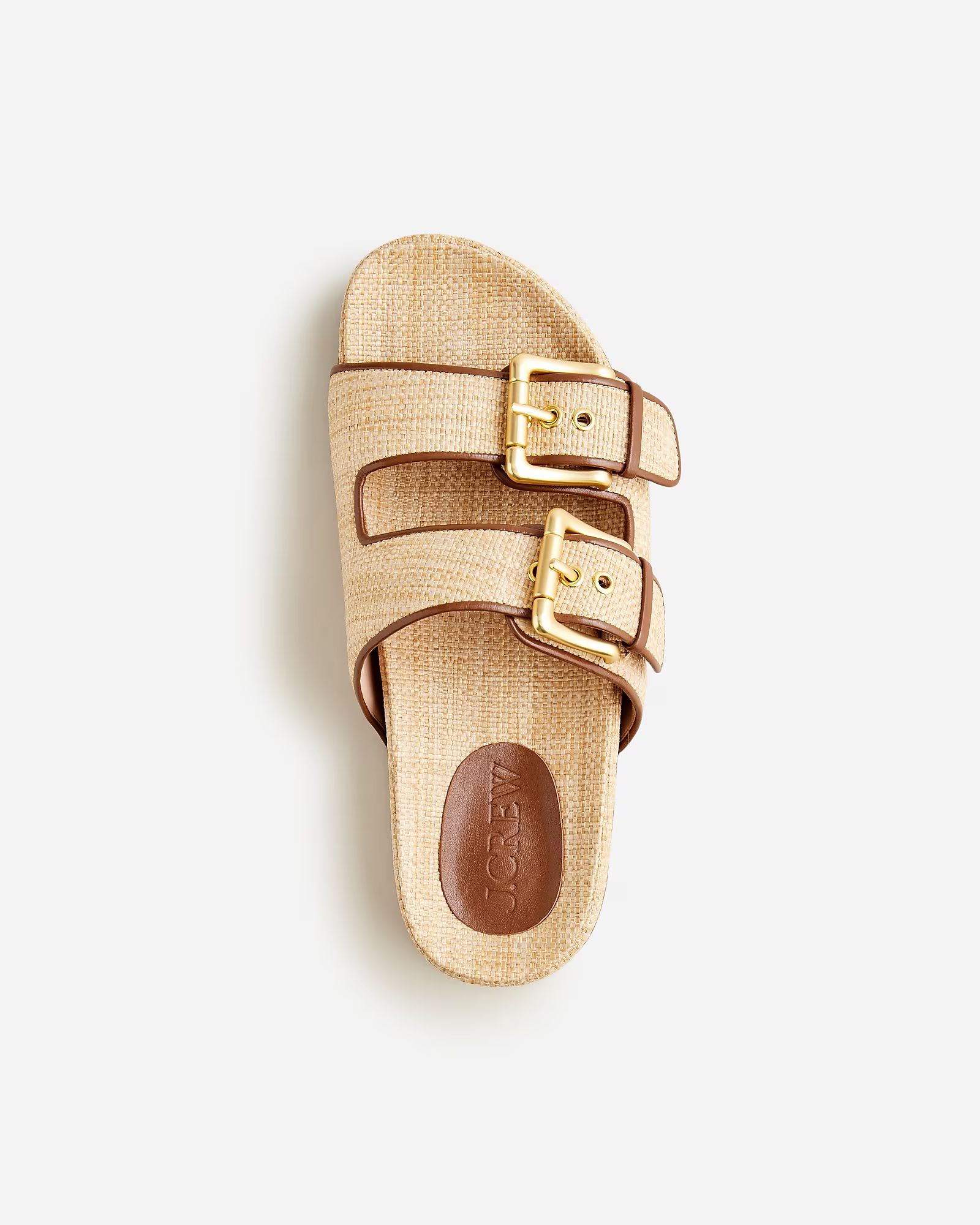 Marlow sandals in raffia | J.Crew US