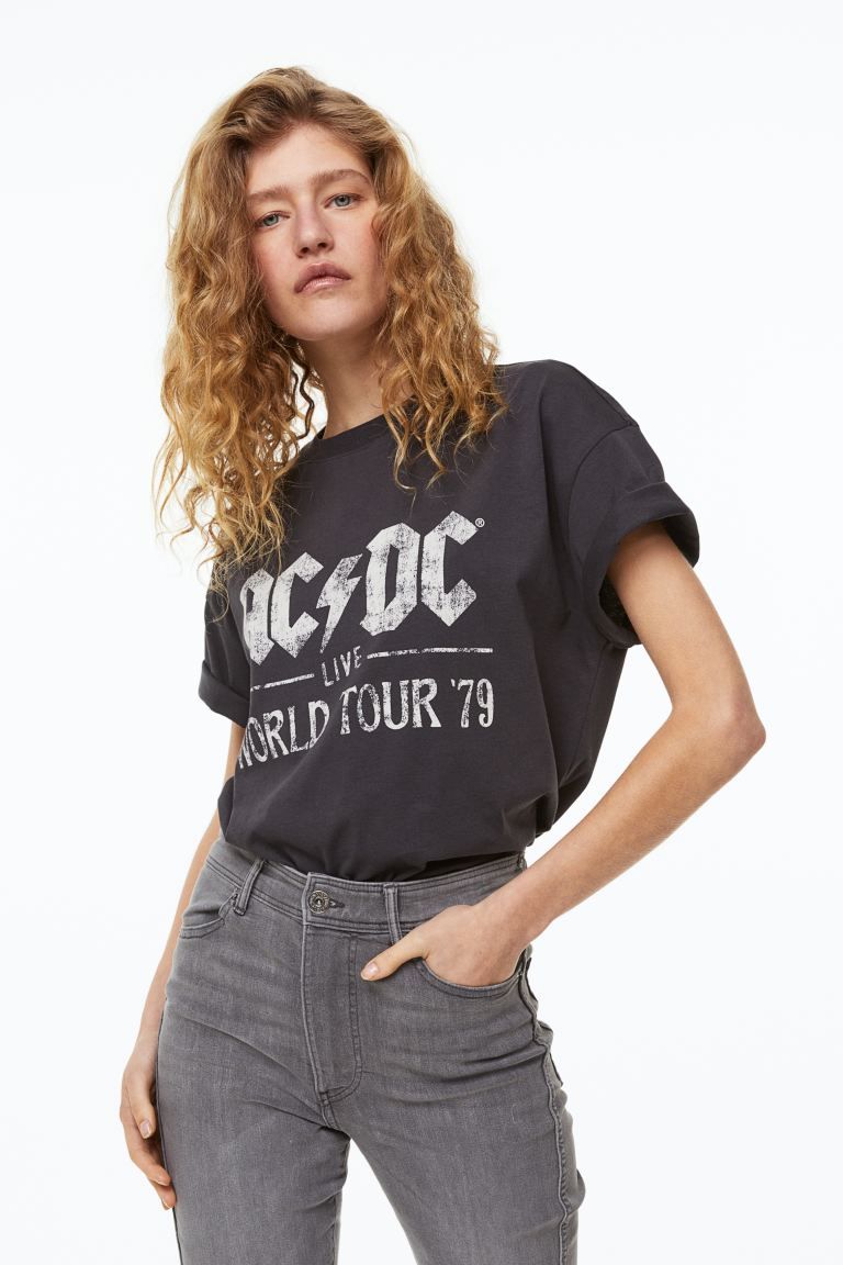 Oversized Printed T-shirt | H&M (US + CA)