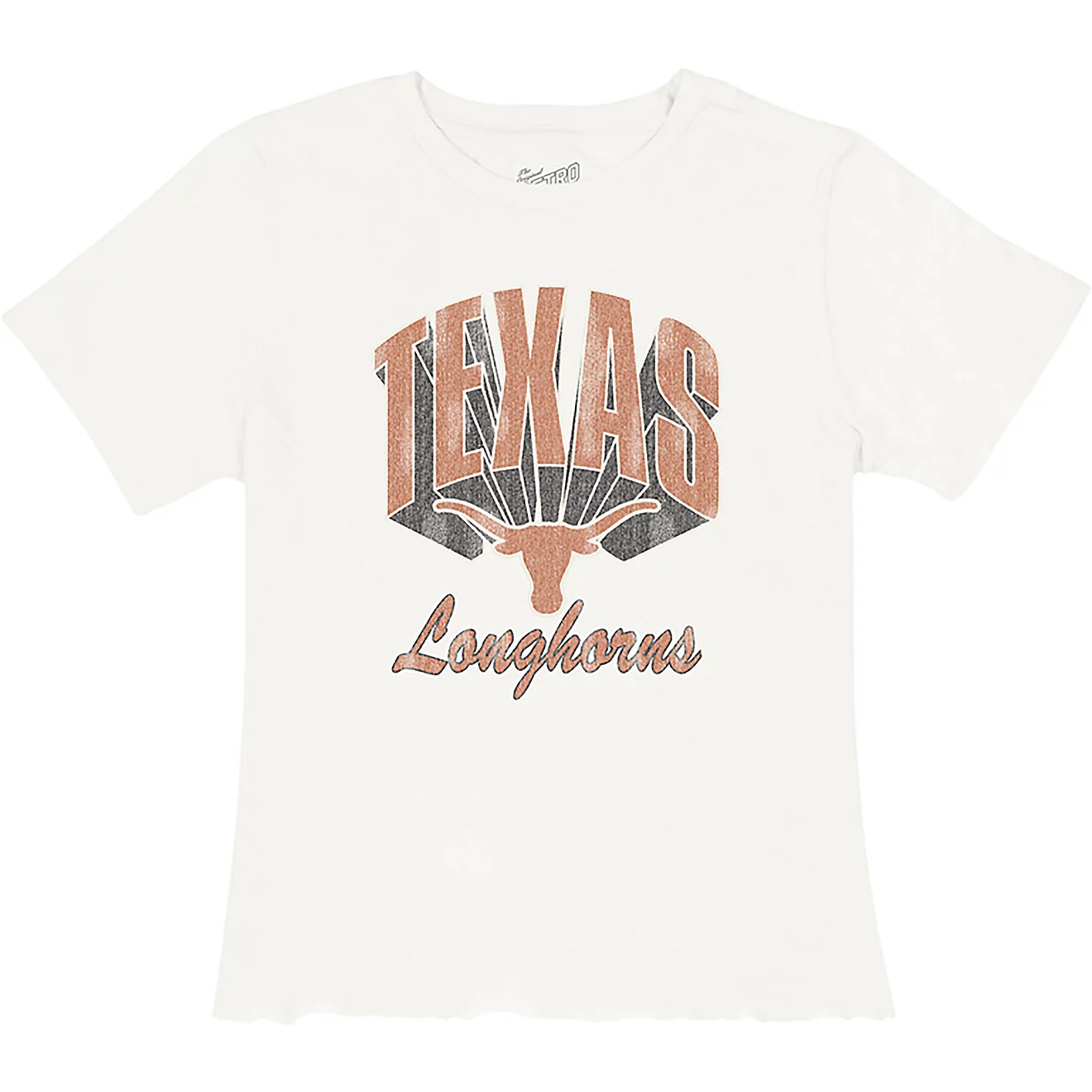 Retro Brand Women's Texas Longhorns Rock Star Meet and Greet Short Sleeve T-shirt | Academy Sports + Outdoors