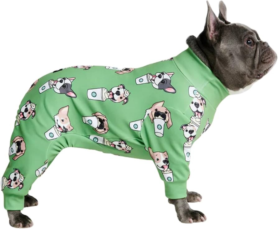 Spark Paws Dog Pajama, Ultra-Soft and 4-Way Stretch, Recovery-Suit PJ Onesie for Small, Medium an... | Amazon (US)