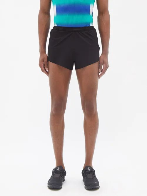 Soar - Marathon 2.0 Running Shorts - Mens - Black | Matches (US)