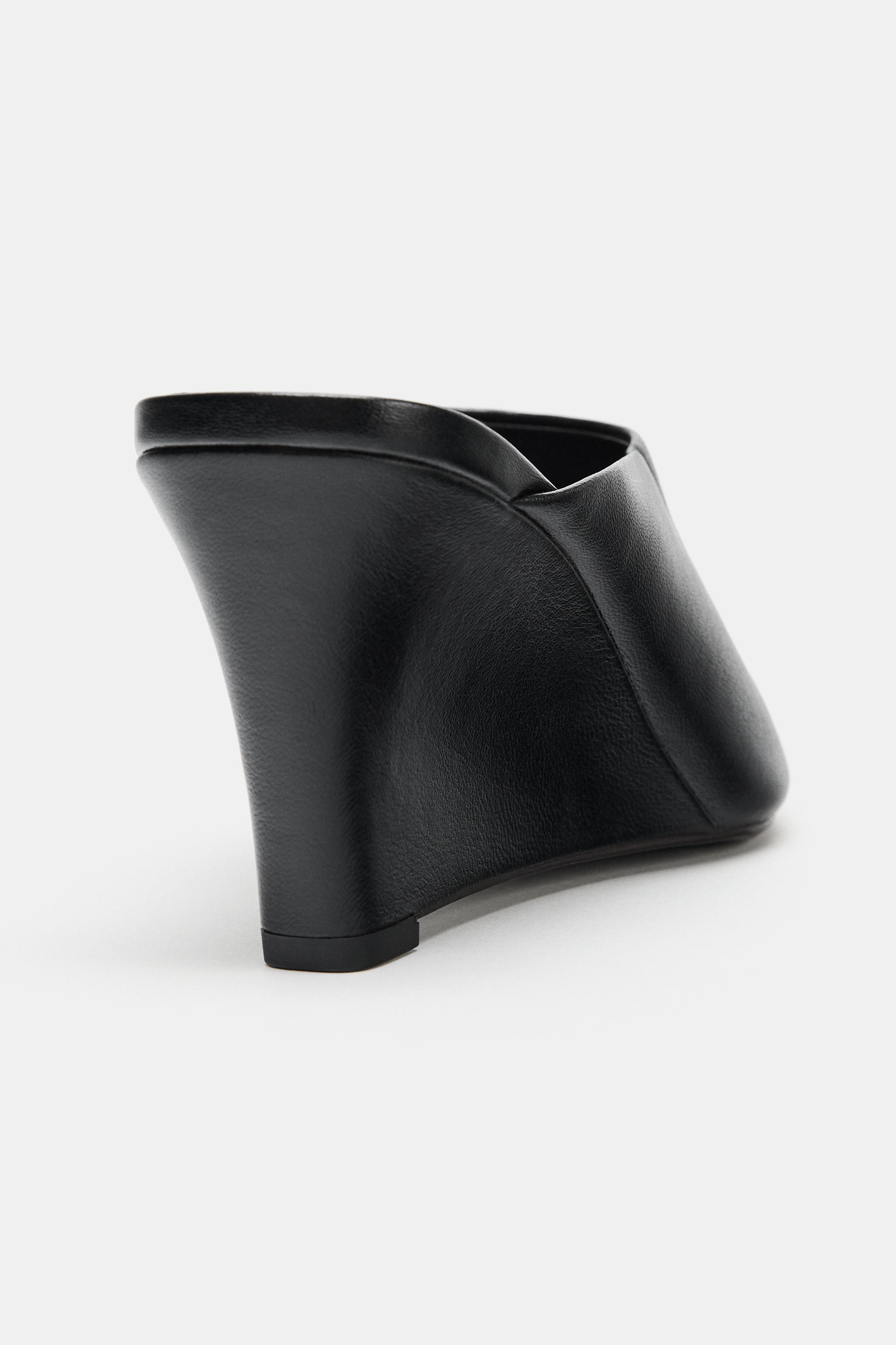 SLINGBACK MIT ABSATZ AUS LEDER | Zara US