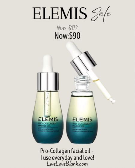 Elemis pro-collagen facial oil duo marine facial oil
I love this and use everyday!
Save $82



#LTKGiftGuide #LTKSaleAlert #LTKBeauty