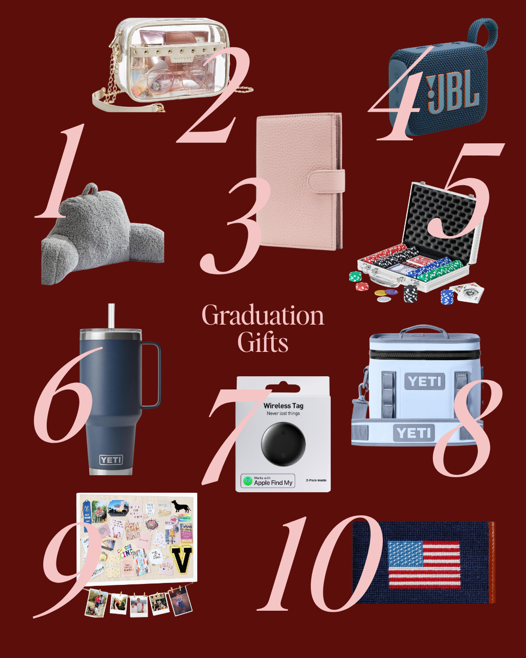 As a mom who’s seen three high school graduations and two college graduations (plus another one this year!), I know how tricky finding the perfect graduation gift can be. With both boys and girls in the mix, I've got the inside scoop on what’s trending and what’s truly appreciated. Check out my top graduation gift ideas—whether they’re heading to college or starting a new chapter, I’ve got you covered! 

 #LTKGiftGuide #LTKU