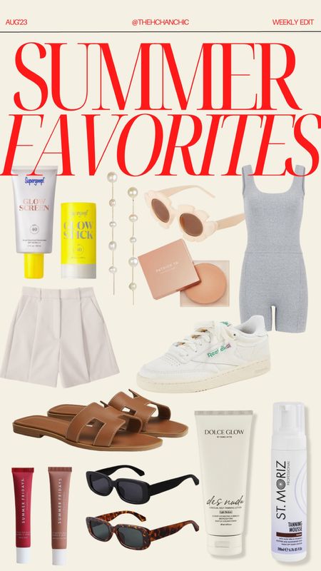 Summer beauty and fashion favorites 