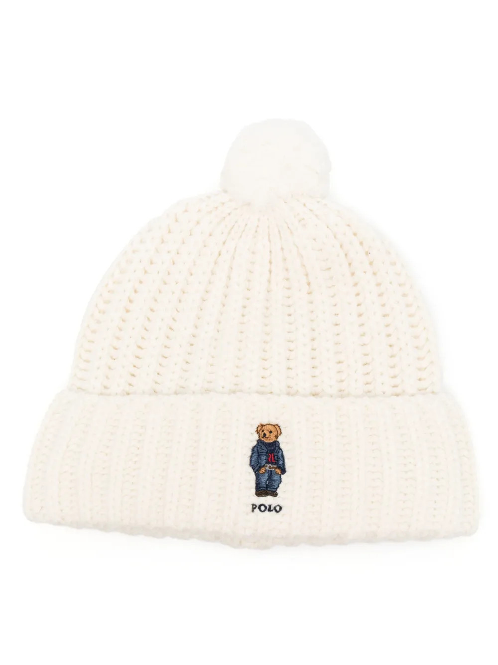 Polo Ralph Lauren Polo Bear Ribbed Beanie  - Farfetch | Farfetch Global