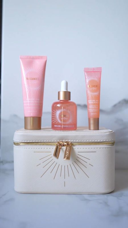I love this sunshine kit from Biossance. It comes with Squalane + vitamin c rose oil, lip balm and sunscreen. #skincare #sunscreen #vitaminc #faceoil

#LTKbeauty #LTKunder100
