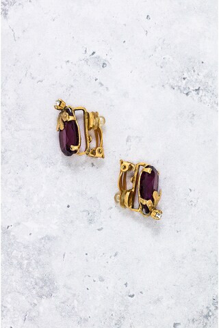 Chanel 1997 Stone Clip On Earrings | FWRD 