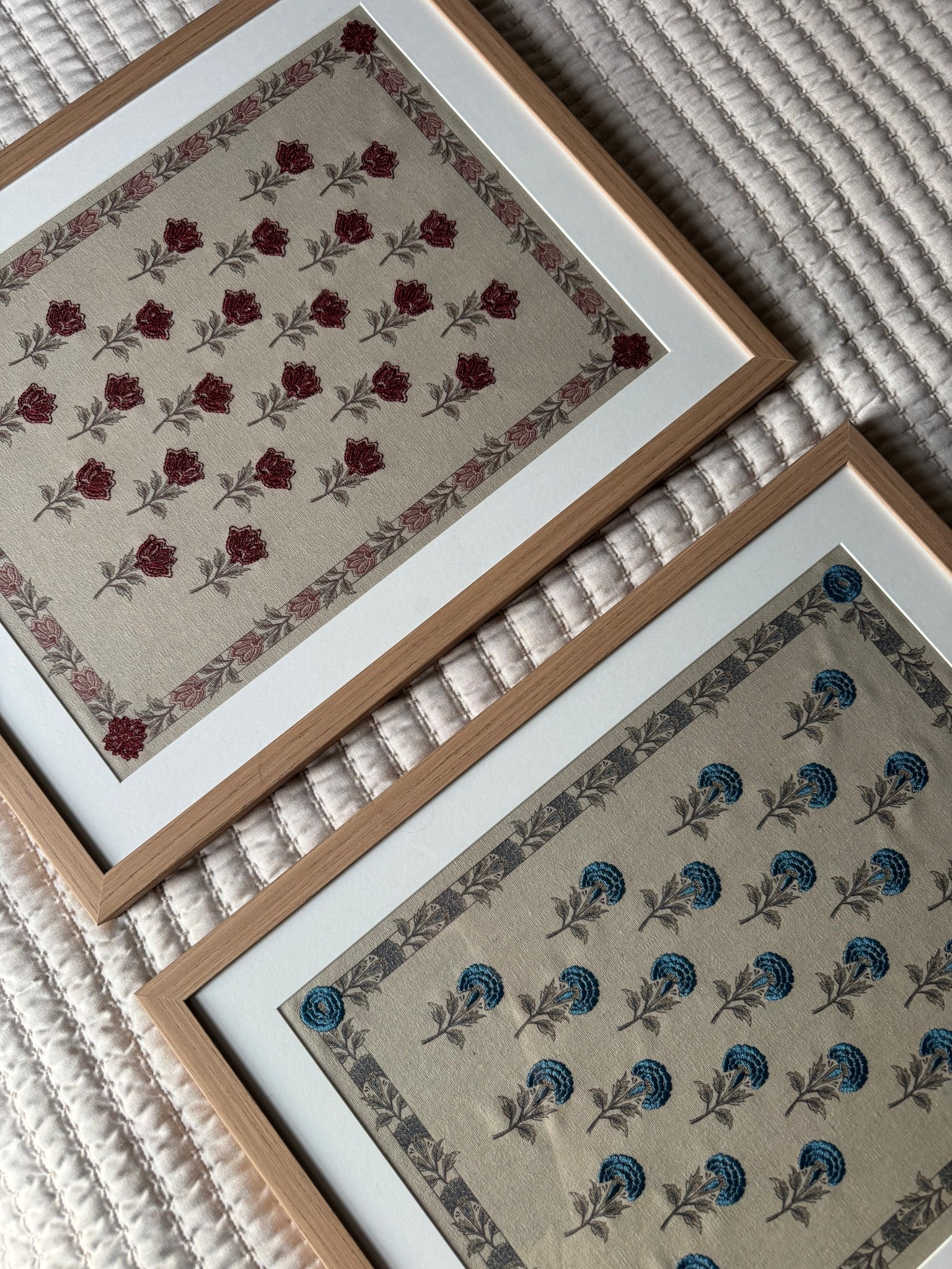 Framed Embroidered Wall Decor🌹🪻

#LTKU #LTKHome #LTKFindsUnder100