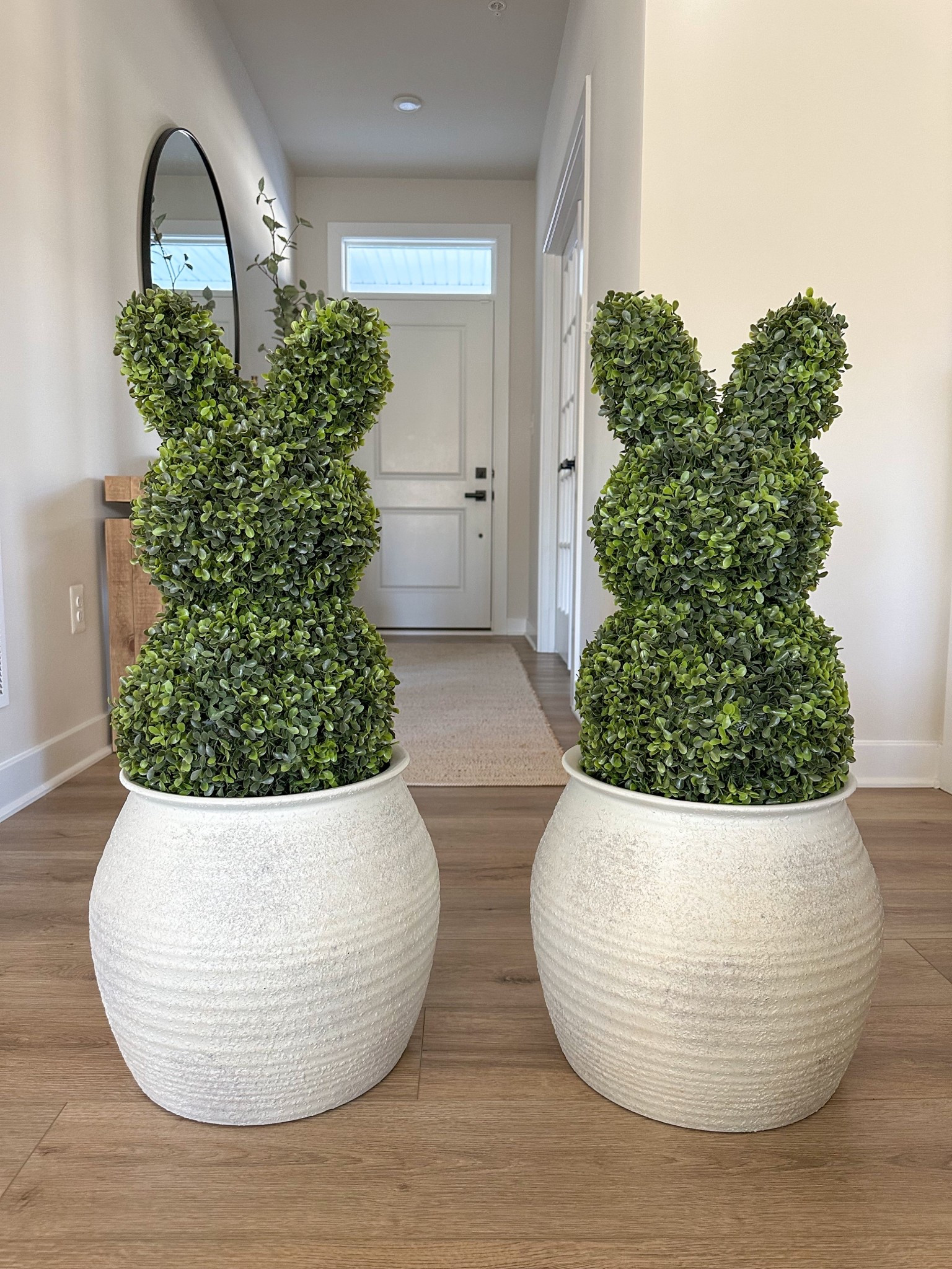 These cuties are back in stock! Perfect for a spring front porch! 
#springdecor #outdoordecor #topiary #bunnytopiary 

#LTKHome #LTKSeasonal