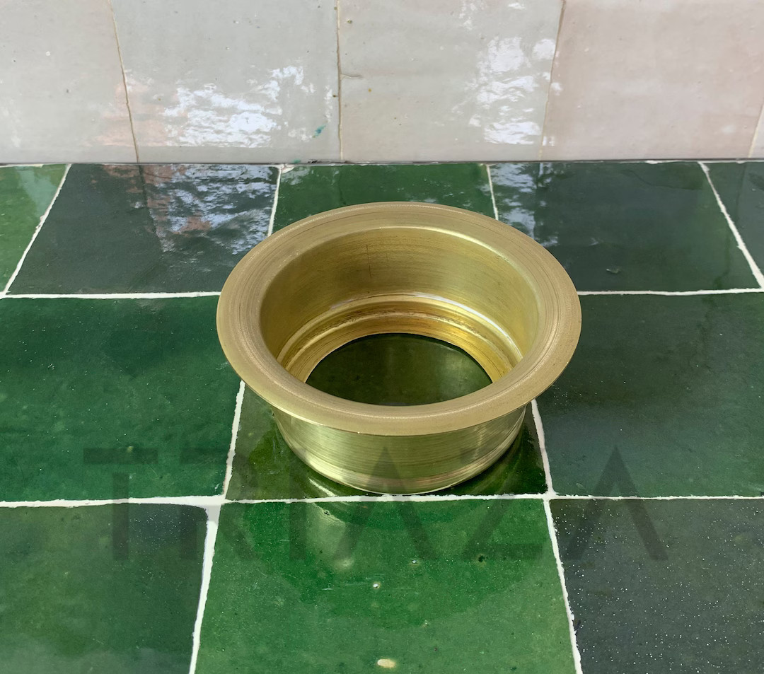 Unlacquered Solid Brass Kitchen Sink Waste Disposal Sink - Etsy | Etsy (US)