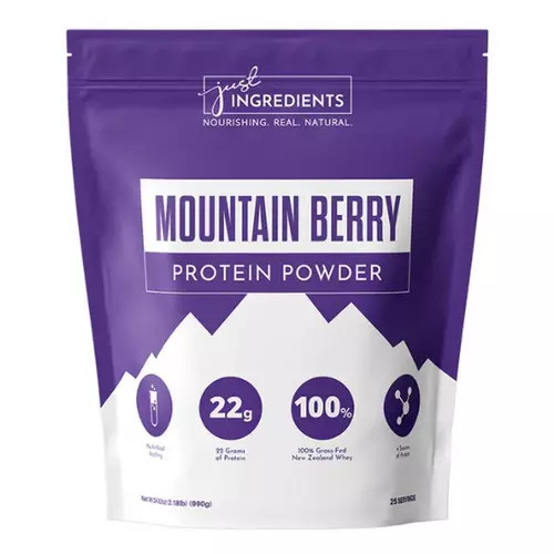 Just Ingredients Moutain Berry Protein Powder | Scheels Sports