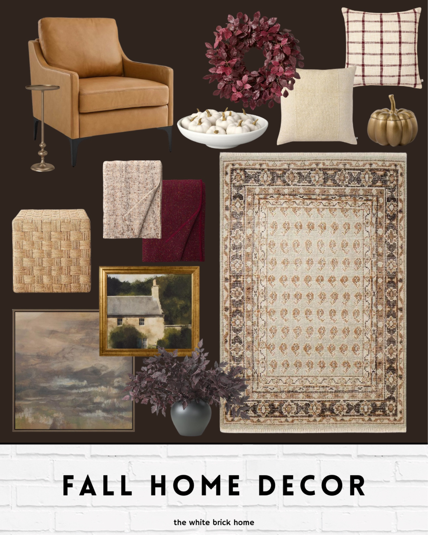 Amazon and Target fall decor that is cozy and budget friendly 🍂🍁

Amazon, Target, home decor, fall home decor, autumn home decor, home accessories, coffee table, coffee table decor, rug, leather chair, throw pillows, wall art, faux florals, pumpkin decor, thanksgiving decor, accent table 

#LTKHome #LTKStyleTip #LTKFindsUnder100