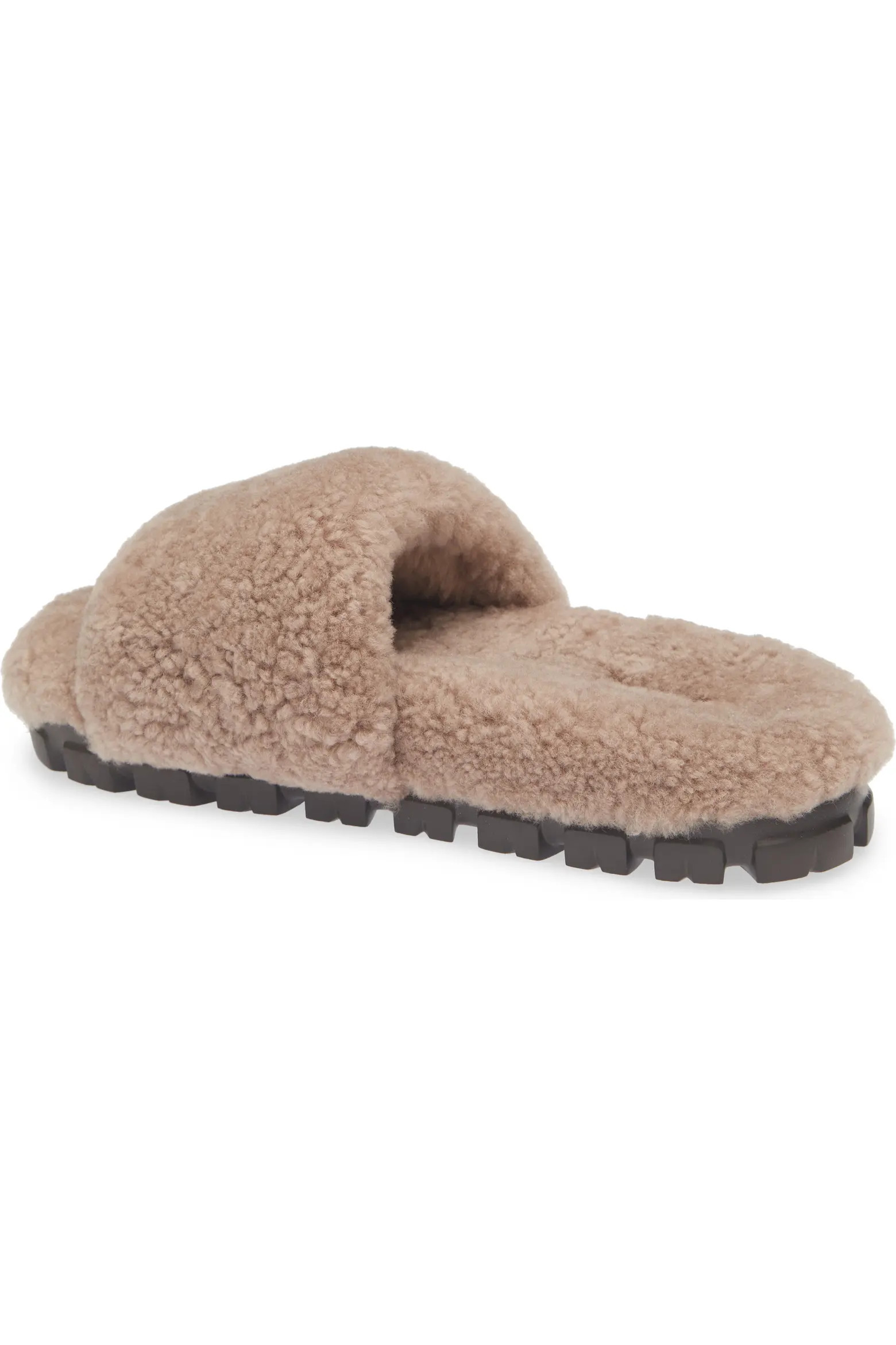 Cozetta Curly Genuine Shearling Slide Slipper (Women) | Nordstrom | Nordstrom