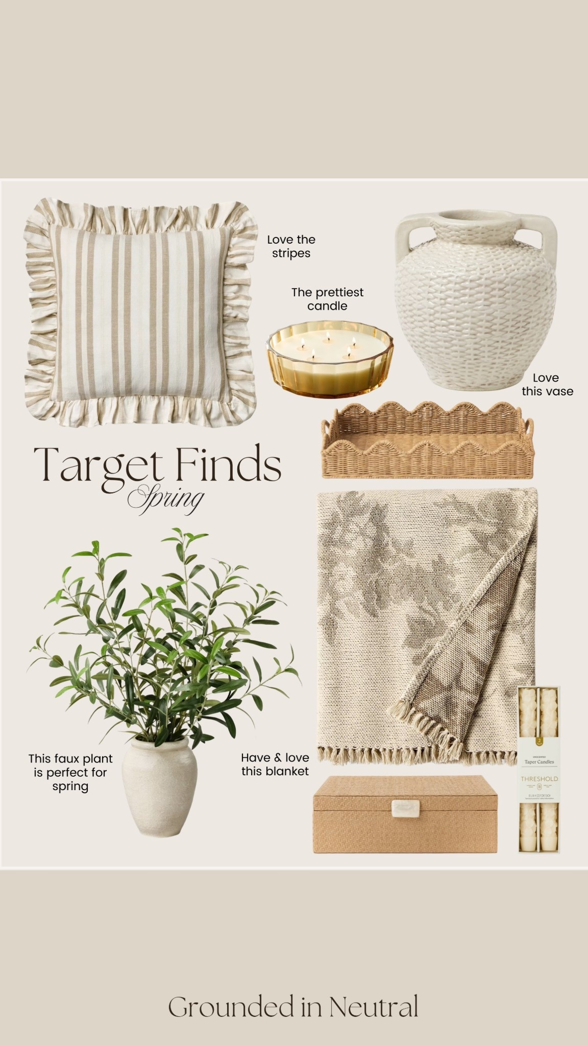 Target finds for spring 🤍

#LTKSaleAlert #LTKHome