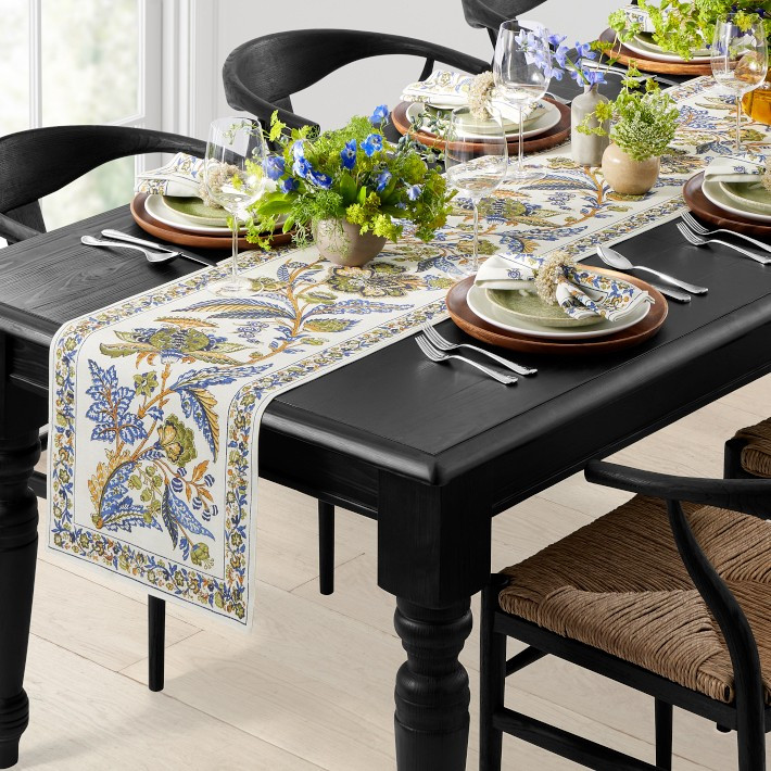 Provençal Pomegranate Table Runner | Williams-Sonoma