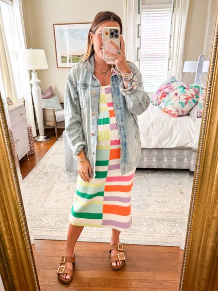 Knit midi dress— code SHELBY20 for 20% off (on full price orders of $100+) // not maternity but works so well with the bump, I’m in a small // jacket is old // pregnancy outfit inspo 

#LTKBump #LTKSeasonal #LTKFindsUnder100