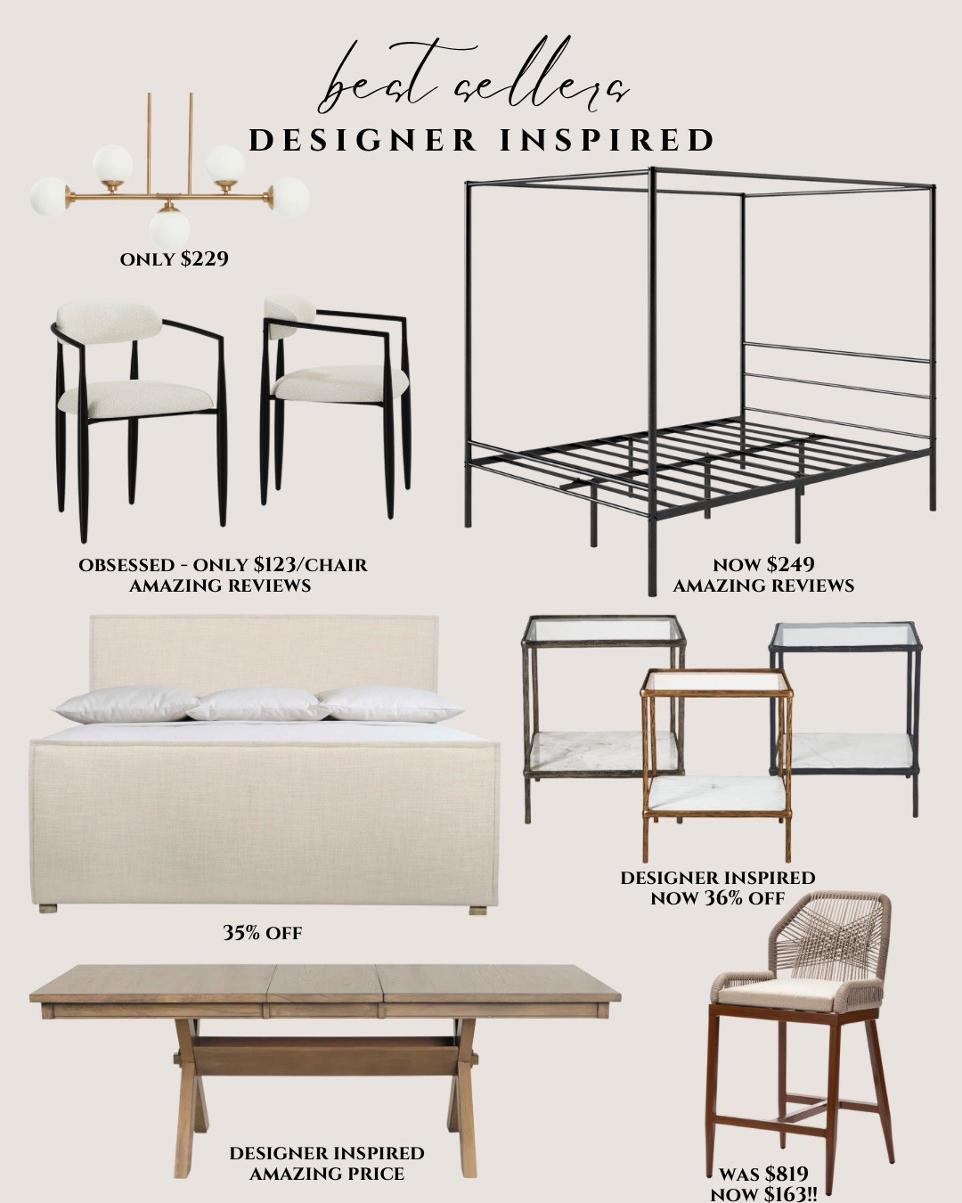 Modern furniture on sale 

#LTKHome #LTKSaleAlert