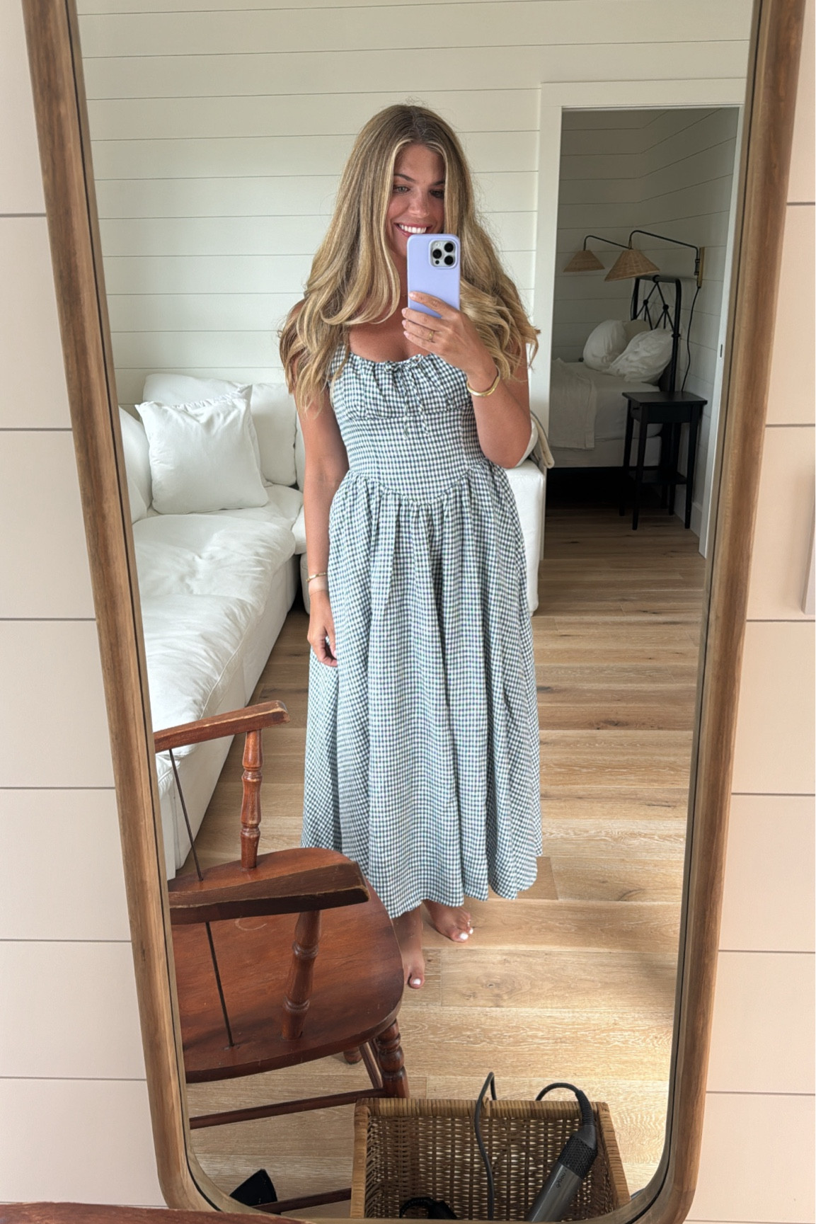 Love this dress! I ordered a size 4 but should have gone down a size! 