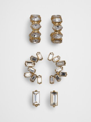 Baguette Earrings Multipack | Banana Republic Factory | Banana Republic Factory