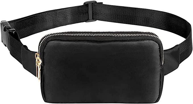 Amazon.com | Women Waist Bag Fanny Bag Waterproof Chest Pack with Adjustable Belt Fashion Hip Bum... | Amazon (US)