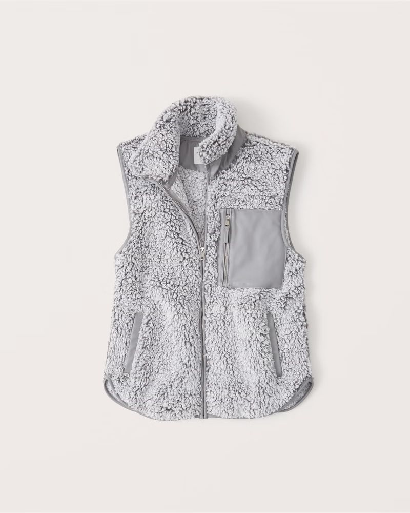 Cloud Sherpa Vest | Abercrombie & Fitch (US)