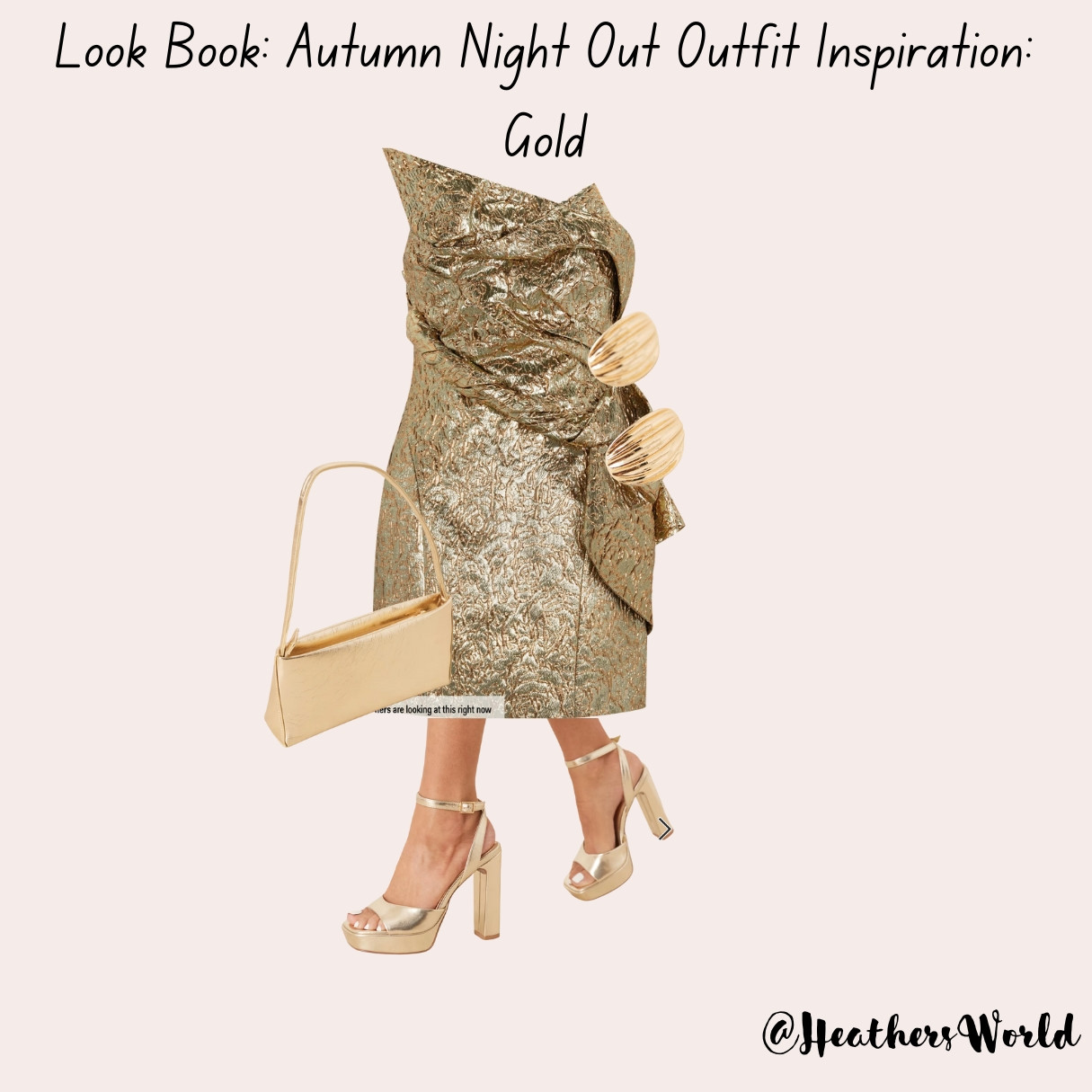 Look Book Autumn Night Out Outfit Inspiration: Gold 


#outfit #outfitinspo #lookbook #autumn #fashion 

 #LTKuk #LTKautumn #LTKstyletip