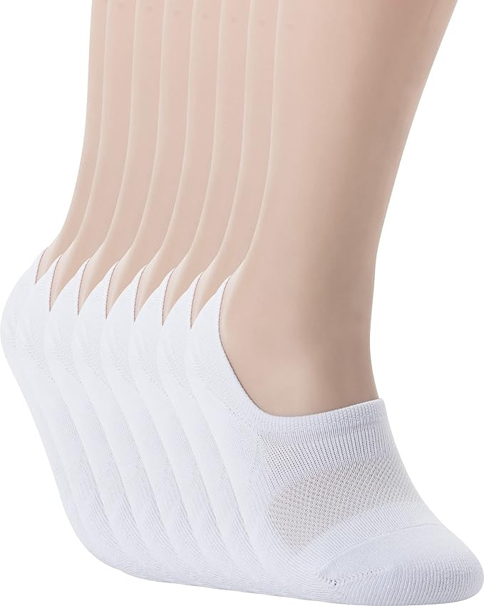 Pro Mountain No Show Socks Wide Toe Box For Health Bunion Unisex Size S to X-Large Cotton Cushion... | Amazon (US)