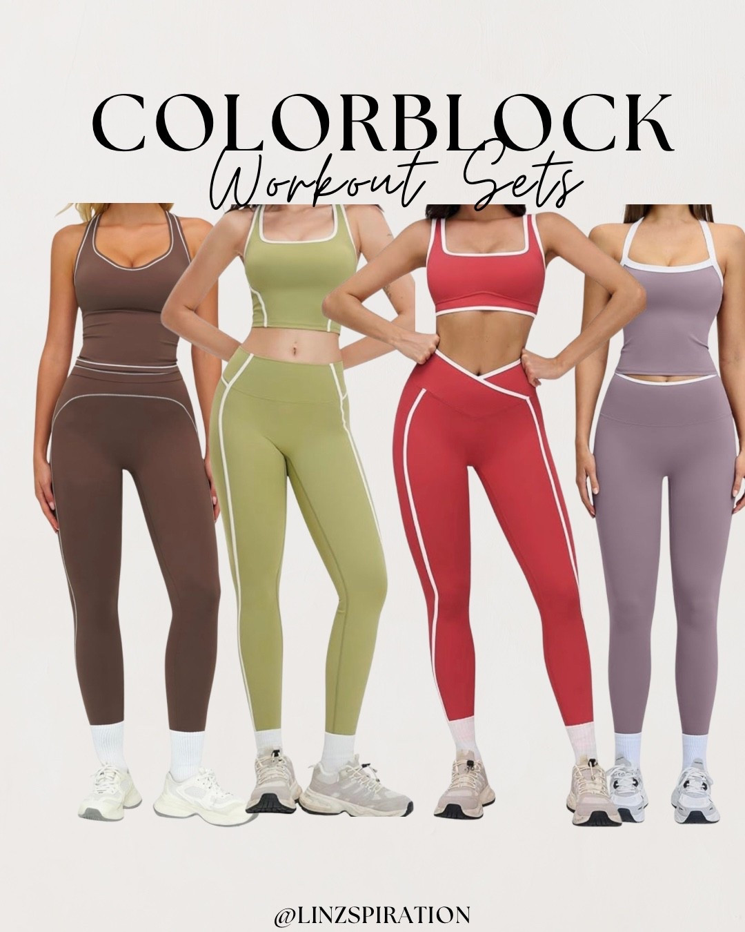 Amazon has outdone themselves with these colorblock workout sets

#LTKfitnessgoals #LTKActive #LTKootd