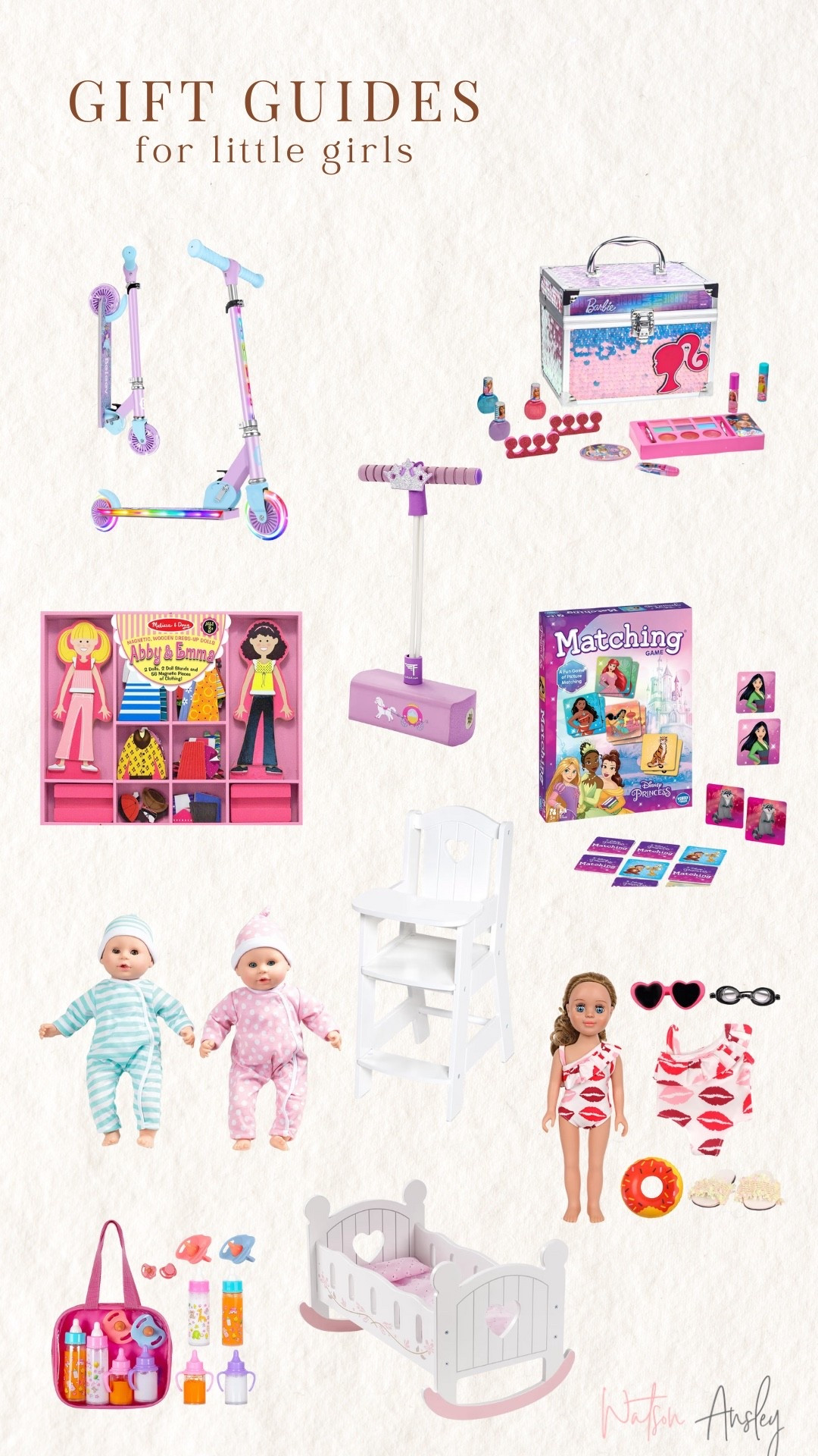 Shop little girl gift ideas here!

Baby dolls | stickers | baby clothes | scooter | make up | Barbie | matching cards | high chair | pogo stick | gifts | christmas | child | toddler | girls | kid | crib | gift ideas gift guide 



#LTKHoliday #LTKGiftGuide #LTKKids