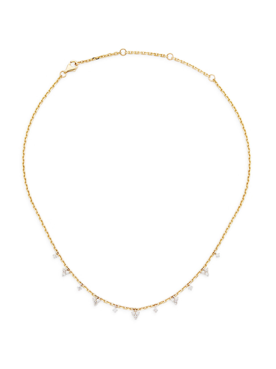 14K Yellow Gold & 0.5 TCW Diamond Necklace | Saks Fifth Avenue