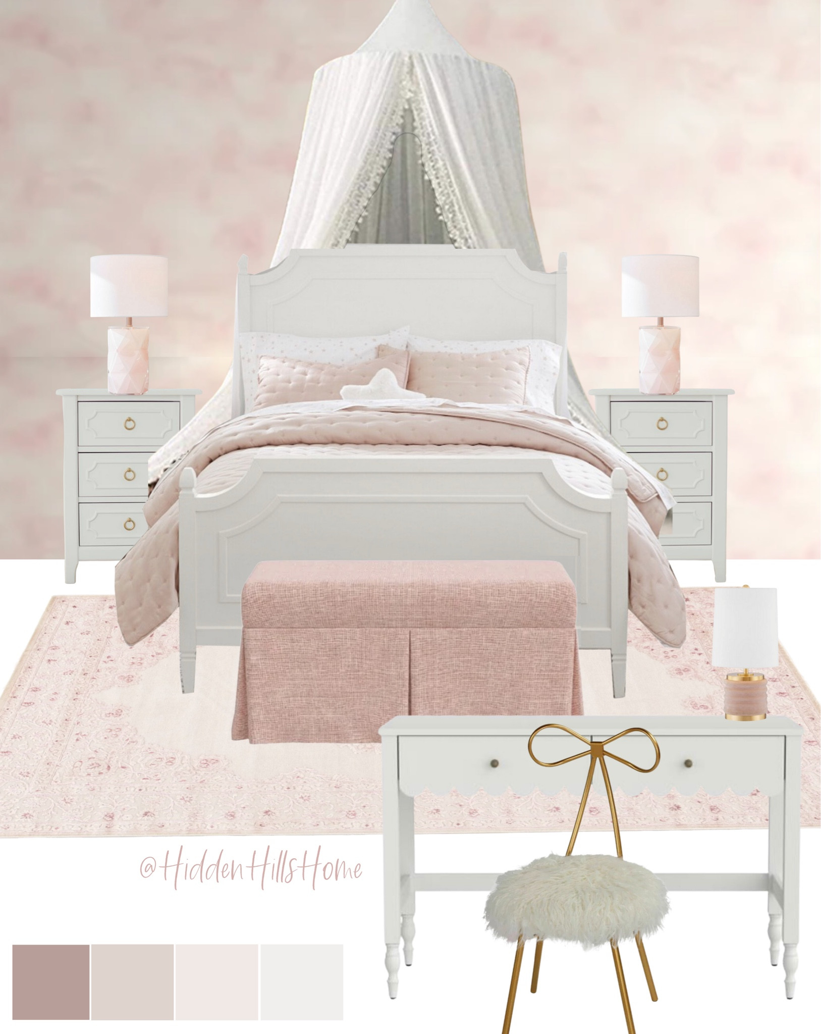Girls bedroom decor, girls room decor, pink girls bedroom mood board, kids bedroom decor ideas #girlsbedroom

#LTKhome #LTKkids #LTKsalealert
