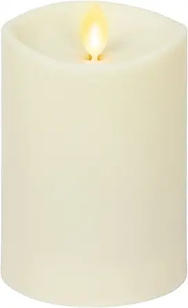 Matchless Candle Co. by Luminara Outdoor Moving Flame Realistic LED Candle (IPX4), Melted Edge, S... | Amazon (US)