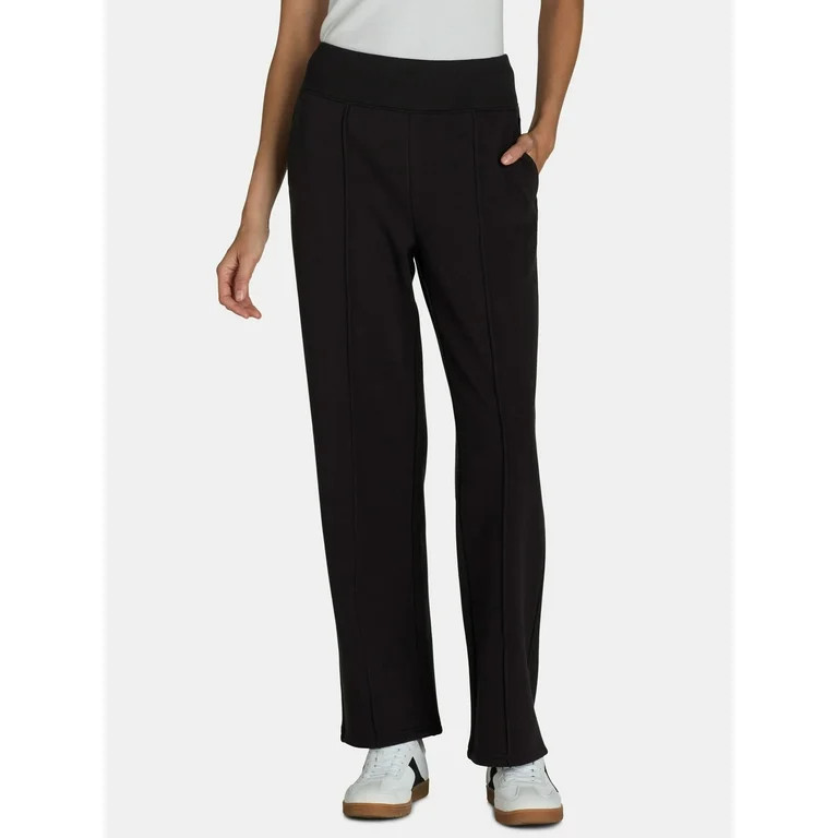Avia Women's Fleece Pants with Center Seam, Sizes XS-XXXL | Walmart (US)