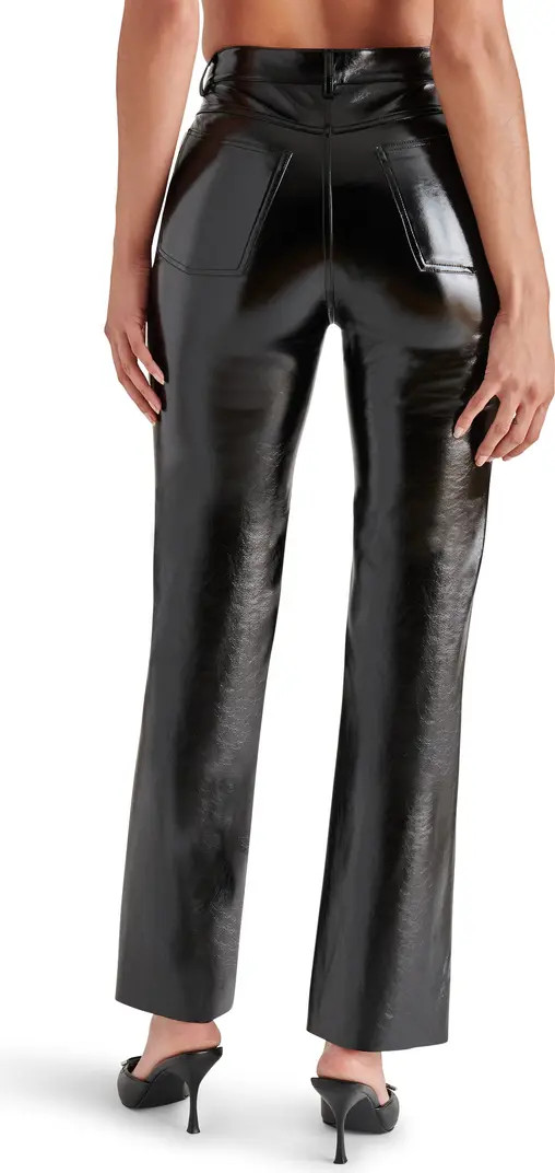 Loren Faux Leather Straight Leg Pants | Nordstrom