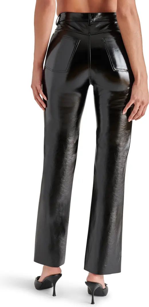 Loren Faux Leather Straight Leg Pants | Nordstrom