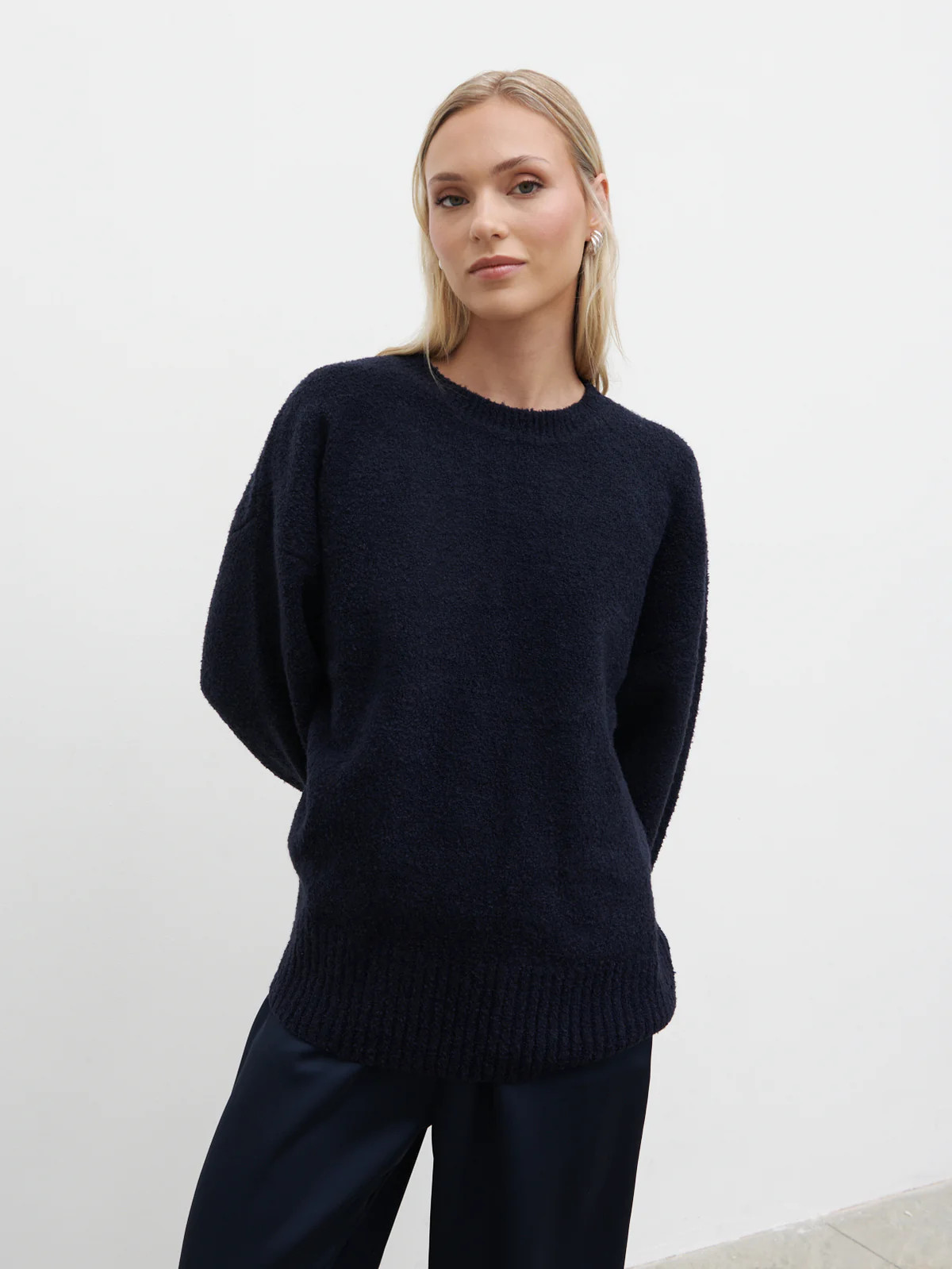 Camille Oversized Borg Jumper | Pretty Lavish (UK)
