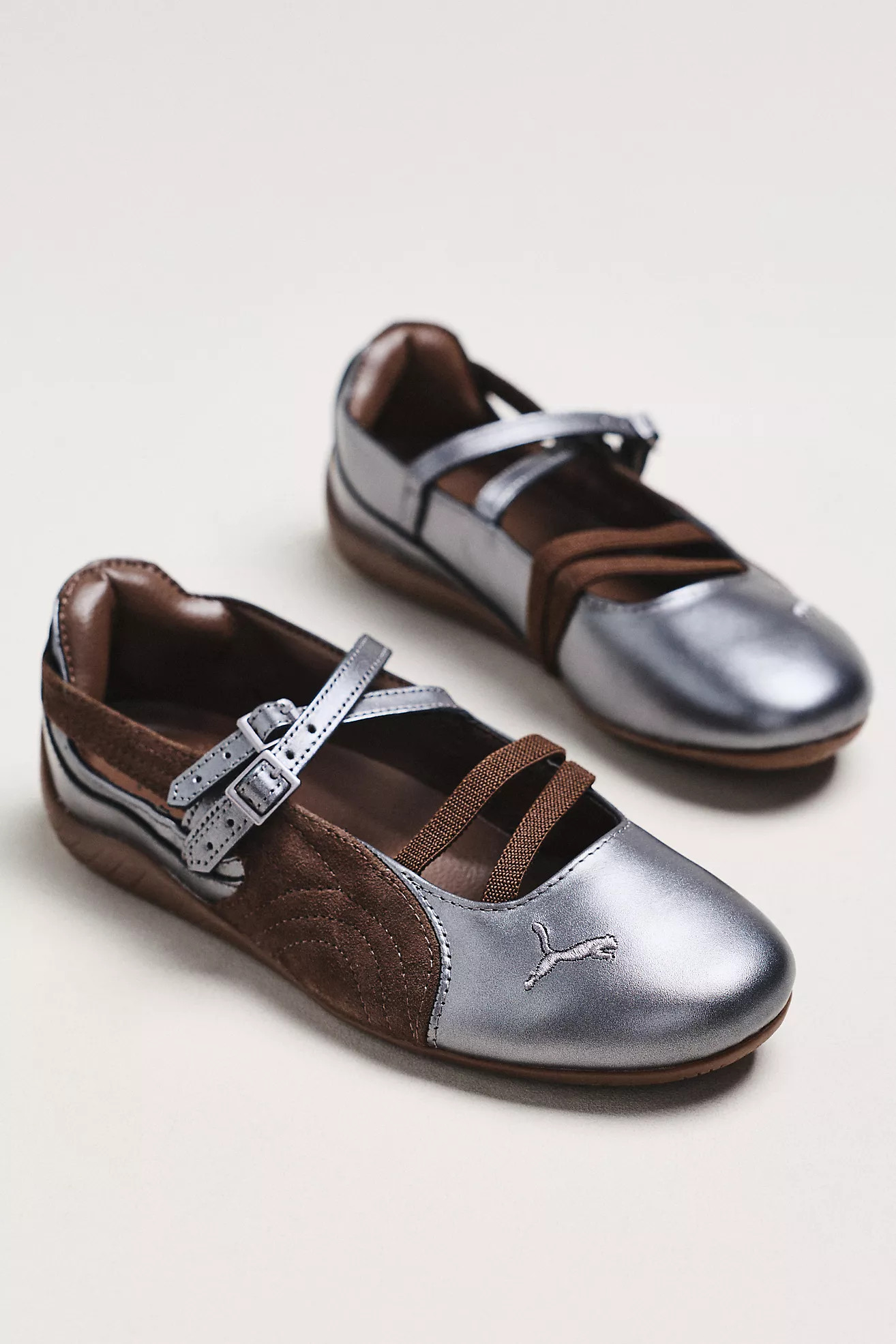 PUMA Speedcat Ballet Lux Leather Sneakers | Anthropologie (US)