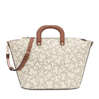 Kaos Icon large beige Tote bag | TOUS USA
